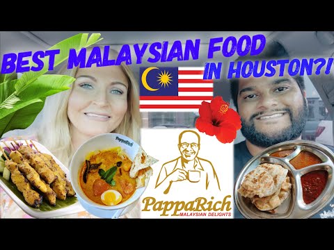 MUST TRY! Best New Malaysian Food in Houston! (PappaRich Texas USA)