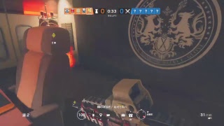 下手くそのレインボーシックスシージ