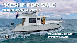 Nordhavn 41 "Keshi" Walkthrough | Built for Long Range Offshore Cruising