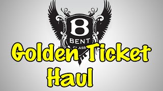 Bent Glass Golden Ticket HAUL !!!! With Discount from Smokefox.com by Sound Experiments