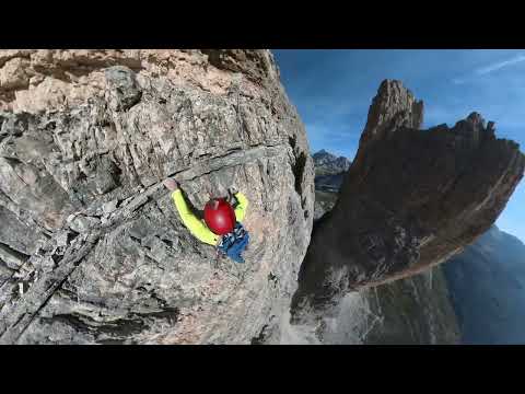 Große Zinne - Zeitsprung (V+ 400m) - Cima Grande di Lavaredo