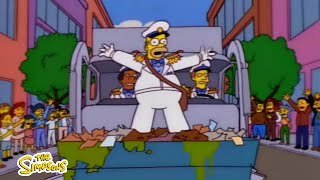 Garbage Man 🗑 (MUSIC VIDEO) | The Simpsons