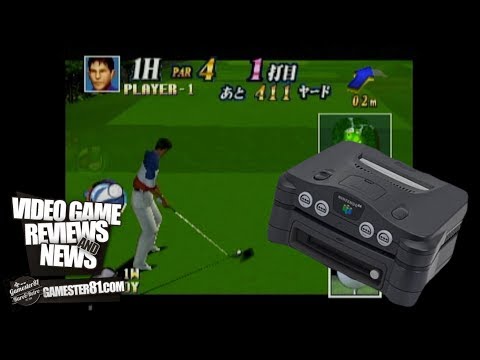 Rare Japan Pro Golf Tour 64 for the N64DD - Gamester81