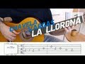 "La llorona" (Chavela Vargas). Video + TAB 