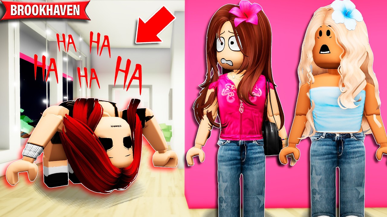 MINHA PRIMA ESTÁ POSSUÍDA | Historinhas Brookhaven Rp Bibi e Lud