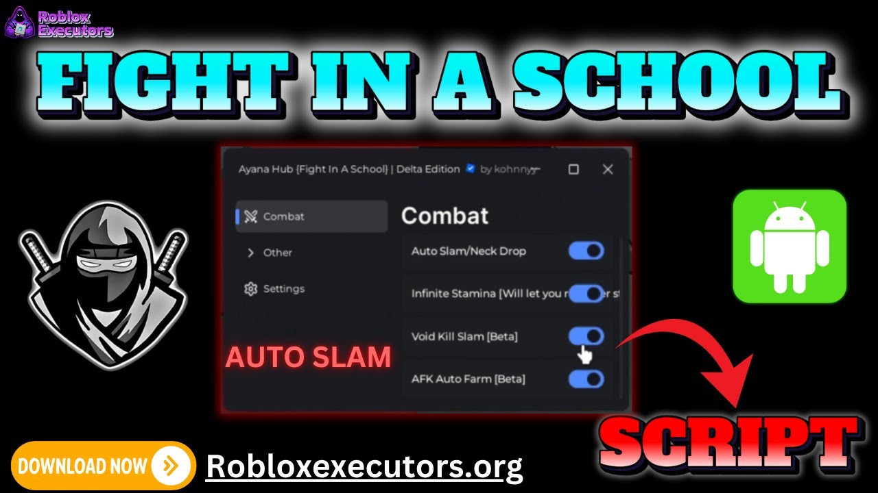 OP Fight In A School Script 👊 | Auto Farm, Kill Aura, Auto Stomp (Roblox Hack)