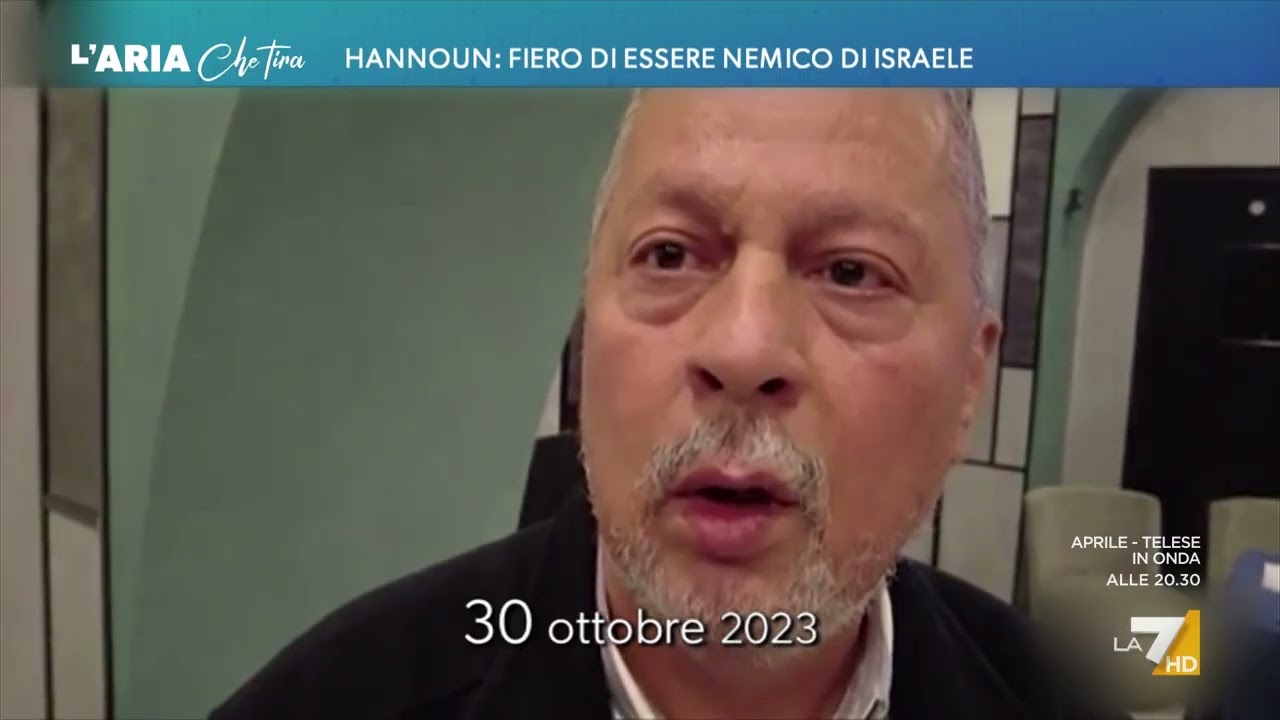 Mohammad Hannoun: "Fiero di essere nemico di Israele"