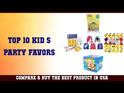 Top 10 Kid's Party Favors to buy in USA 2021 | Price & Review