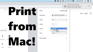 How to Print on a Mac