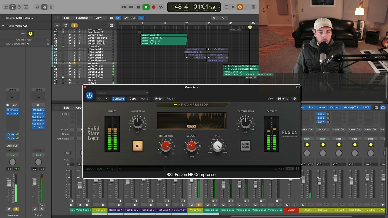 SSL Fusion HF Compressor thumbnail 2