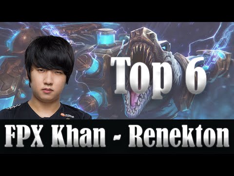 FPX Khan (Renekton Top) Top Plays - FPX vs SN, LPL 2020 Summer Week 10 Highlights