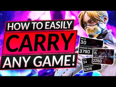 How to CARRY ANY GAME (Even With Bad Teammates) - 3 BRUTAL Mistakes - Apex Legends Guide