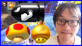 いいところで出てくるねぇ～ キラー、巨大キノコ、金キノ ジョウトクのマリオカートワールド実況