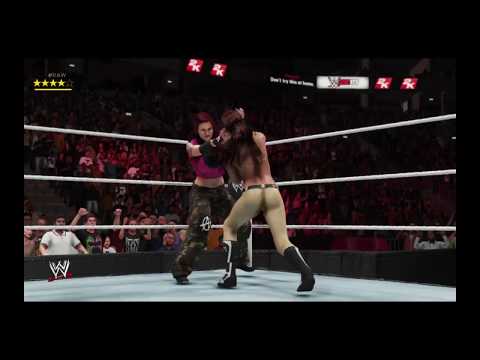 Maria and Mickie James VS Trish Stratus and Lita WWE 2K19