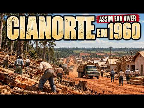 Assim Era Viver em Cianorte em 1960 — Quando uma Cidade Nascia do ZERO no Paraná