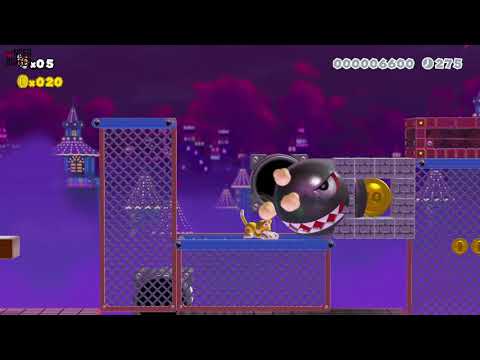 [Super Mario Maker 2] Job 10 - Banzai Bill Ambush