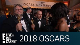Guillermo del Toro Talks Favorite 2018 Oscar Moments | E! Live from the Red Carpet