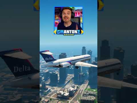 Can the GTA 5 AI Pilot perform EMERGENCY landing?! #Shorts