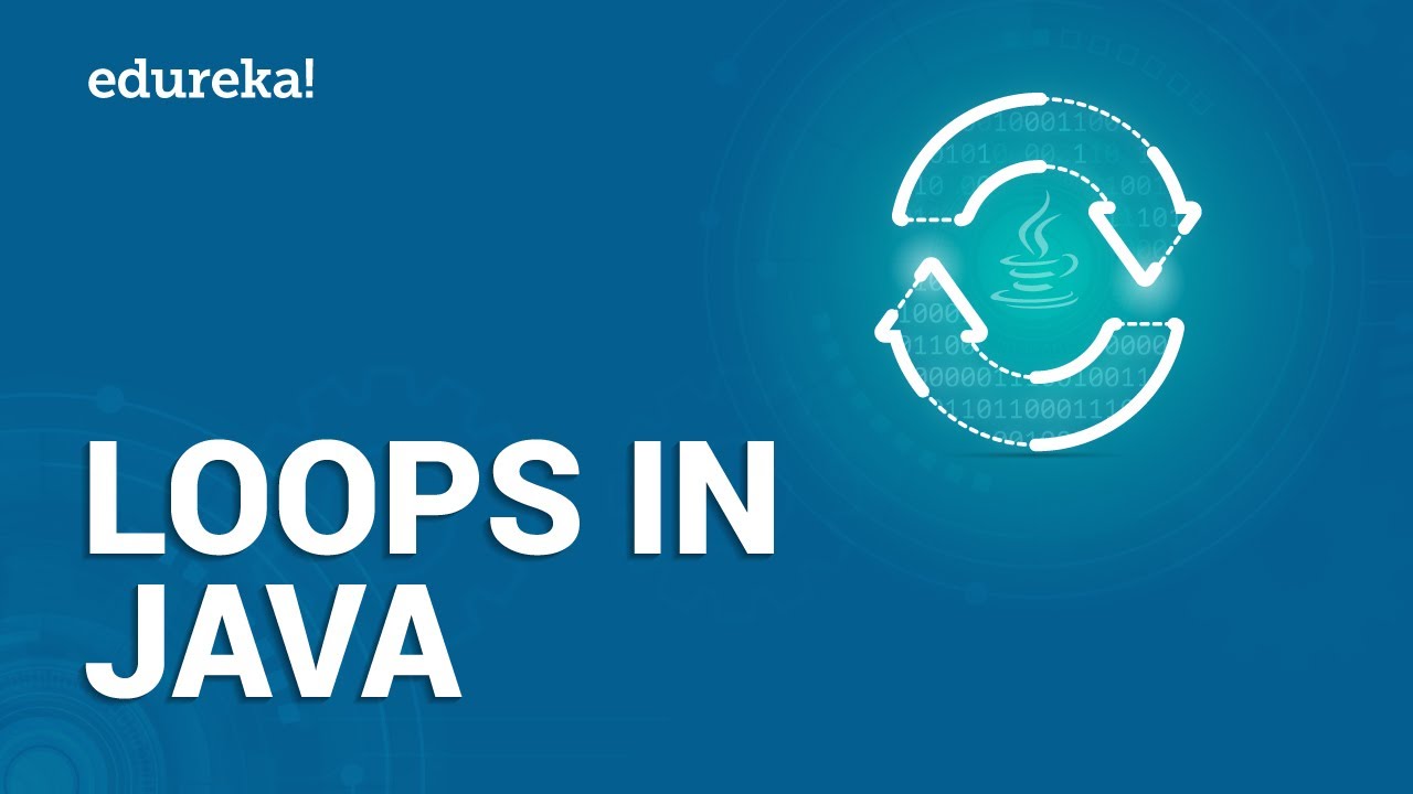 Introduction to Loops in Java | For, While, Do While, Infinite Loops | Java Training | Edureka