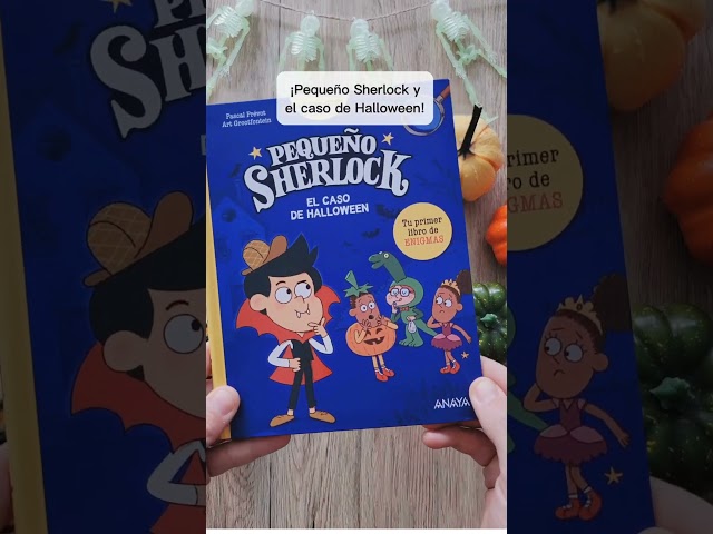 Vídeo relacionado con Pequeño Sherlock: El caso del fantasma del parque de atracciones: Tu primer libro de enigmas (LITERATURA INFANTIL - Pequeño Sherlock)