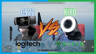 Logitech C922 vs Razer Kiyo