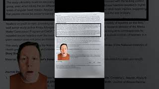 Does Heading a Soccer Ball Cause Brain Damage #dreldersanatomychannel