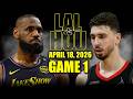 Los Angeles Lakers Vs Houston Rockets Full Game 1 Highlights April 18 2026 NBA Playoffs