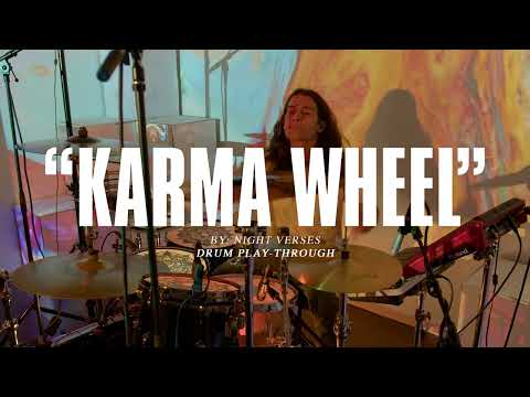 Aric Improta | "Karma Wheel" Drum Play-Thru (Night Verses)