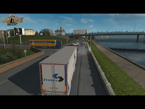 Euro Truck Simulator 2: 1.37 - Promods 2.46: Eurasia Map Combo: Orel-Tula
