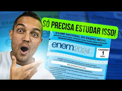 O que estudar para LINGUAGENS do ENEM 2025 (fácil e prático)
