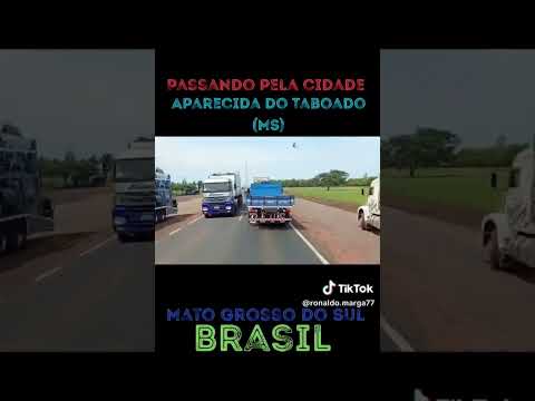 Passando por Aparecida do Taboado, Mato Grosso do Sul, Brasil.🙏🏻🇧🇷🙏🏻