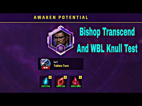 Bishop Awakening Skill Review And WBL Knull Clear Showcase - Marvel Future Fight