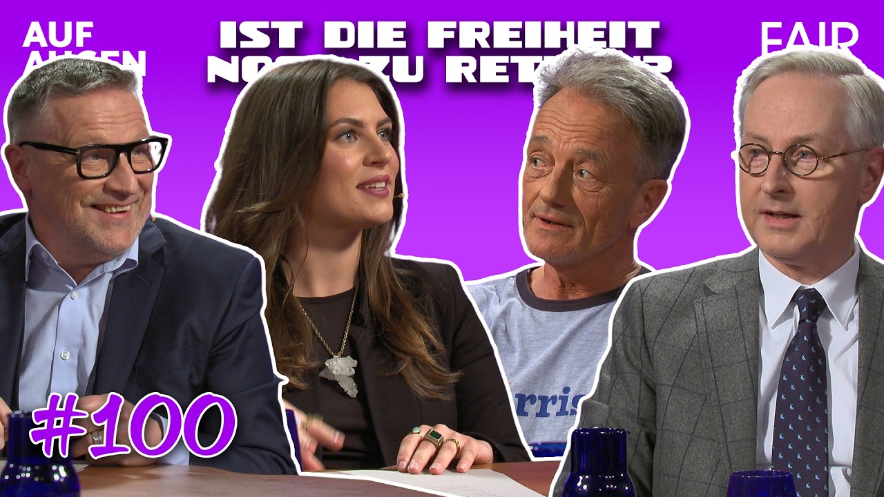 IST DIE FREIHEIT NOCH ZU RETTEN? mit Emilia Plock, Carlos A. Gebauer, Borris Brandt, Michael Sailer