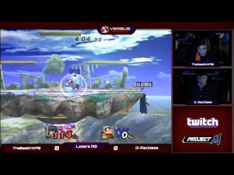 VS Weekly 9/25/14 - Losers R2- TheBestinWPB (Marth) vs D-Reckless (Diddy Kong) - ProjectM