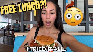 Trying EVERY Free Lunch on Carnival Jubilee! 🍔🌮 (What’s Worth It?)