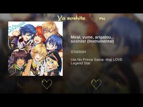 Starish mirai yume arigato soshite lyrics