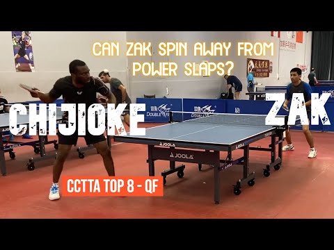 Zakria [1985] vs Chijioke OSUJI [2461] - CCTTA Top8 Open - Quarter Final - 12 March 2023
