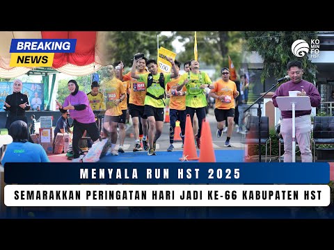  Menyala Run HST 2025 Semarakkan Peringatan Hari Jadi ke-66 Kabupaten HST
