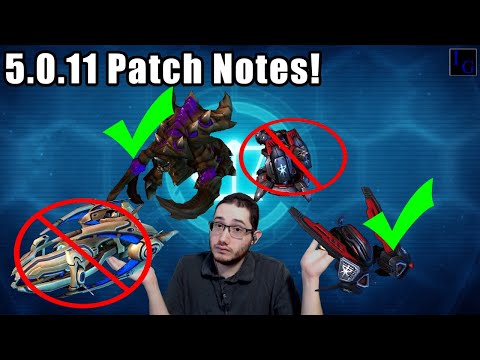 Misbehaving NYDUS WORMS!? | New 5.0.11 Balance Patch Notes | StarCraft 2 SC2