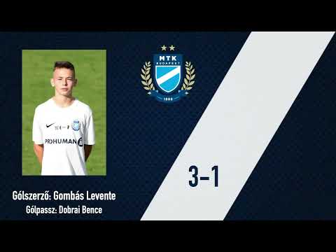 (U14) Összefoglaló - MTK Budapest - Vasas Kubala Akadémia - 4-3 (2-1)