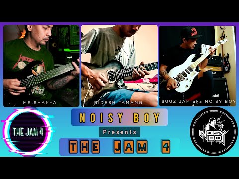 THE JAM 4 (one of a kind) the biggest Guitar collaboration