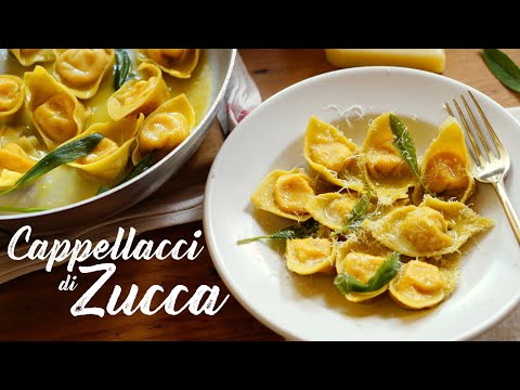 Cómo Hacer Pasta Rellena de Calabaza: "Cappellacci di Zucca"