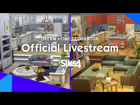 The Sims 4 Dream Home Decorator Livestream thumbnail