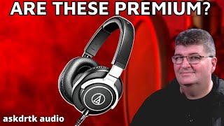 Video thumbnail for Audio-Technica ATH-M70x Headphone Review - Are These Premium? by askdrtk