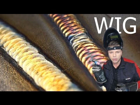 WIG TIG CrNi stainless steel welding course - ewm Tetrix 230 AC DC - beautiful appearance