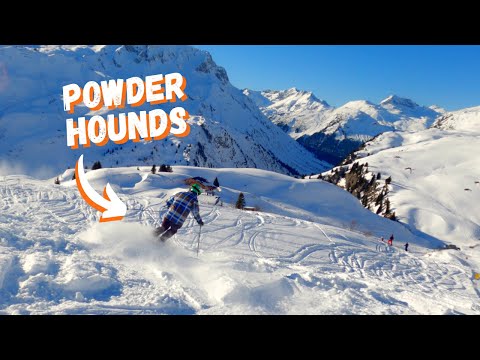Powder hunting in Austria's LARGEST ski area | Skiing Arlberg, Austria