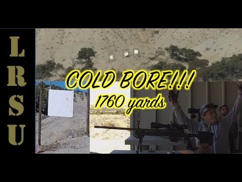 Long Range Shooting 1 Mile vs Milk Jug FIRST SHOT!!!