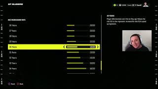 Detailing Progression and Regression Sliders in Madden 24