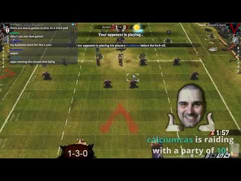 Blood Bowl 2 -Never Give Up! Game 5 - Chaos Dwarves vs. Skaven