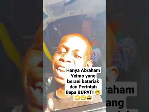 Hanya Abraham Yeimo yang berani Perintah Bapa BUPATI 😁😁😁